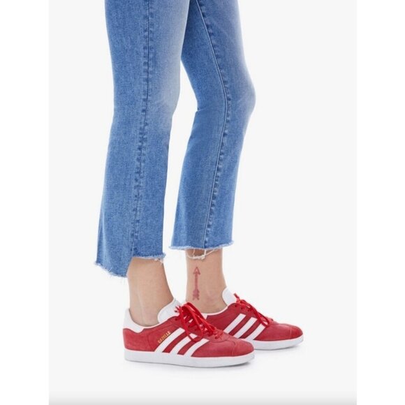 💕MOTHER💕 The Insider Crop Step Fray Jeans ~ Juicin' 34 NWT - Picture 3 of 16